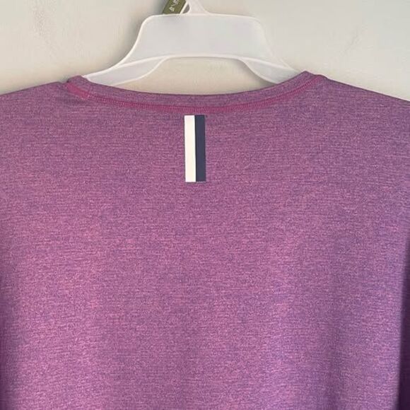 Rhoback T- Shirt Men's XXXL Purple Short Sleeve Performance Stretch - Picture 6 of 10